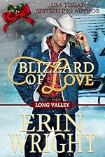 Blizzard of Love: A Western Holiday Romance Novella (Long Valley Book 2)