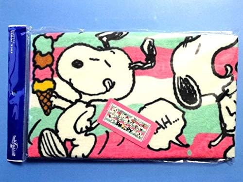 Amazon Co Jp Usj 限定スヌーピー フェイスタオル16年 ソフトクリーム ホビー