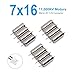 BETAFPV 3 Sets 7x16mm Motor 17500KV Brushed Motors with JST-1.25 Connector for Micro Whoop Beta65S frame or Eachine E011 etc