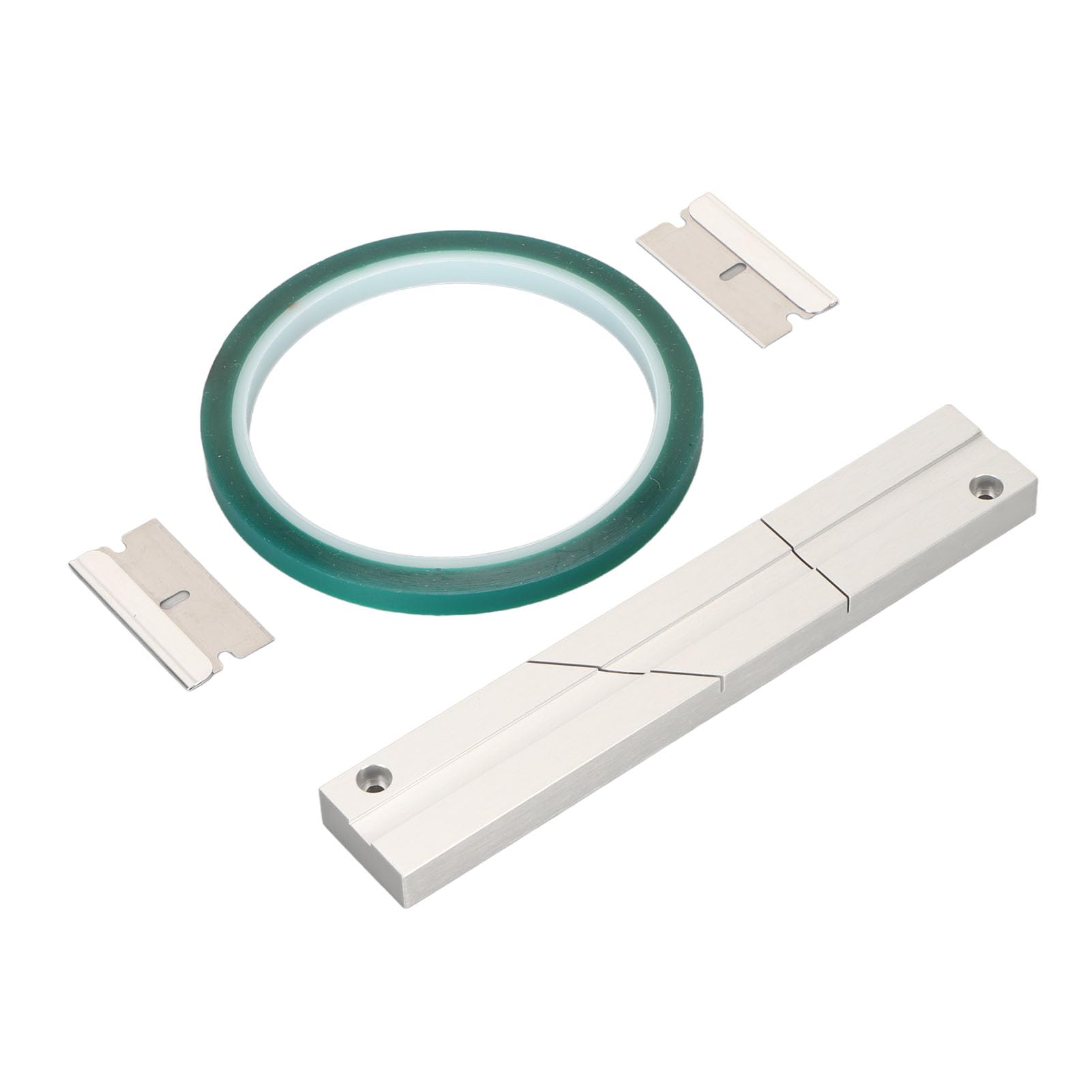 1/4 10 Inch Tape Splicing Set, Open Reel Audio Splicing Kit, Open Reel Tape Media Splicing Block for Revoxsonido Open Reel Tape Universal for Repair Broken Tape Connections