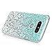 LG G5 Case - Mavis's Diary 3D Handmade Bling Crystal Shiny Rhinestone Diamonds Special Hollow Floral Gradient Pattern Hard PC Cover Transparent Clear Case Pretty Elegant Design for LG G5 (LG H868)