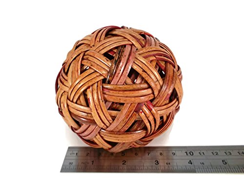 Rattan Ball Small Handmade Sepak Takraw Sport Kick Ball Rattan 4 Inches