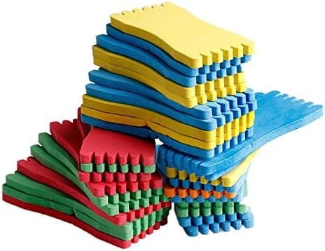 20pcs/lot Fishing Foam Line Board Hanging For A Secure Hold While Winding Portable, Easy To Carry.