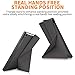 DTTO for All-New Amazon Fire HD 8 Tablet Case, Slim-Fit Color-Matched Transformable Multi-Angle stand for Amazon Fire HD 8 Case (7th Generation, 2017 Released only) with Auto Sleep/Wake, Black