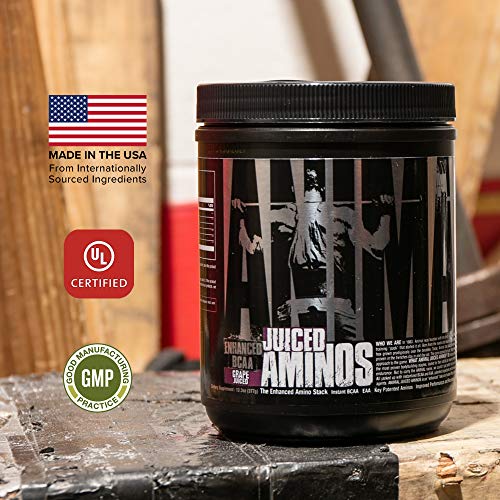 Animal Juiced Aminos 6g BCAA/EAA Matrix Plus 4g Amino Acid Blend for