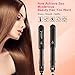 Steam Hair Straightener Professional Vapor Flat Iron for Black Hair - Salon Straightening 1.25inch Ceramic Tourmaline for Dry&Wet Hair, ETL Approval