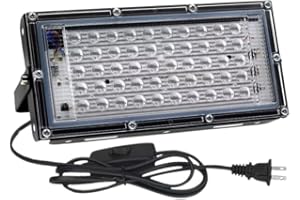 UrekaGo 50W UV LED | Professional-Grade for Cyanotype & Screen Printing | 395nm, 50,000 Hours Lifetime, IP65 Waterproof