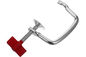 DECOMELODY Manual Pasta Maker Replacement Clip Fixing Clamp Universal Metal Pasta Roller Part for Noodle Making