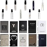Men's Cologne Sampler Set Discover 10 Popular Designer Fragrance Vials Featuring Top Brands for Every Occasion Mini Gift