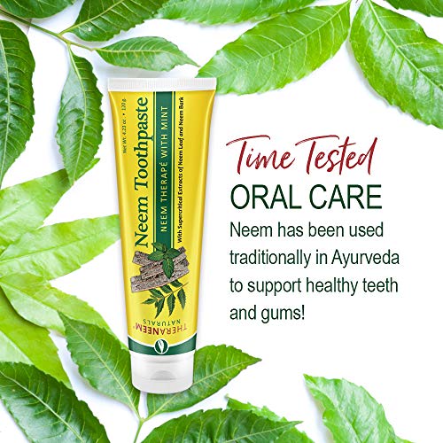 TheraNeem Neem Therape Toothpaste, Mint Supports Healthy Teeth, Gums
