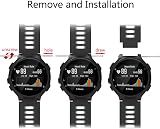 ISABAKE Silicone Watch Strap for Garmin Forerunner 735XT 235 230 630 620 S20 S5 view 6