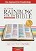 KJV Rainbow Study Bible, Maroon LeatherTouch, Indexed