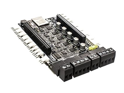 In Ziyun Replicape Rev B 3d Printer Controller Board Has Five High Power And Low Noise Stepper Motors With Cool Running Mosfets And It Has Been Designed To Fit In Small