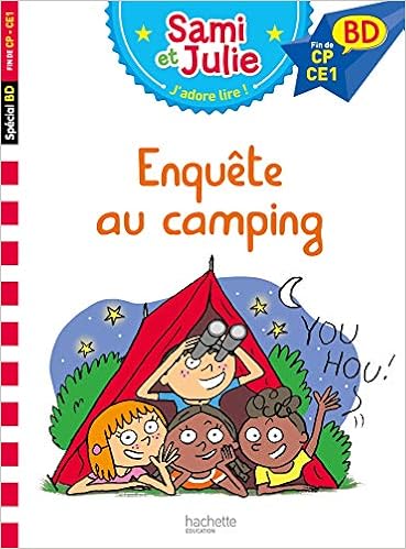 Sami et Julie BD : Enquête au camping Livres,Livres pour enfants,Formation et références