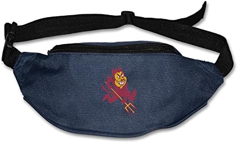 Cayonom Mens&amp;Womens Arizona State University Sun Devils Waist Sport Belt Bag For Sports Travel Running Hiking I Phone