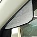 Jackey Awesome Sun Shade Cover Car Windshield Snow & Sunshade Protector Exterior Shield Guard Fits for Most of Car (Silver,Set of Front & Vehicle Rear Windshield)