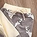 Baby Boy Girl 2pcs Christmas Suit Hoodies Deer Print Long Sleeve Top+Long Pants (3-6months, Beige)