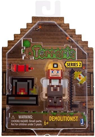 TERRARIA Demolitionist Figure with Accessories by JAZWARES
