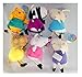 Adorable Original Plush Peppa Pig Family & Friends Pack of 10 Plush Toys Characters (Peppa Family Pack of 10)
