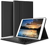 ipad pro 10.5 Keyboard case, KuGi Apple ipad pro 10.5 Keyboard case,Ultra-thin Detachable Bluetooth Keyboard Stand Portfolio Case/Cover for Apple ipad pro 10.5 Tablet(Black)