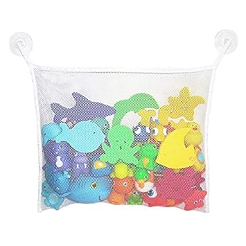 bath toy storage net bag