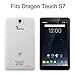 Dragon Touch S7 Case, Fintie Slim Fit Premium Vegan Leather Folio Case Cover with Stylus Holder for Dragon Touch S7 / 7