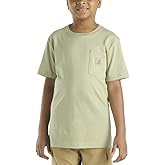 Carhartt Kid's CA6655 Short-Sleeve Pocket T-Shirt - Unisex - 4 Child - Tea