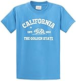 California Bear Est 1850 T-Shirts in Regular, Big and Tall Sizes
