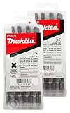 Makita 10 Piece - SDS-Plus Drill Bit Set For SDS+ Rotary Hammers - Aggressive Drilling For Concrete & Masonry - Carbide Tipped Bits