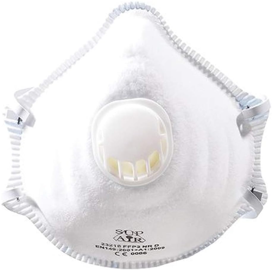 FFP2 Mask with Valve Standard EN 149:2001 + A1 2009 Breathable Filter