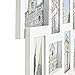 HELLO LAURA - Collage Picture Frames for Wall 4x6 Picture Frame Collage Display 12 Opening Photos Wall Hanging Photo Collage Frame Picture Frames Collage Wall Decor for Gifts -White