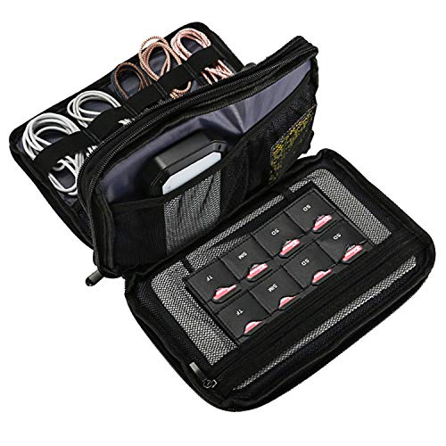 ProCase Travel Gadget Organizer Bag, Portable Tech Gear Electronics