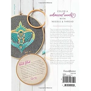 Tula Pink Coloring with Thread: Stitching a Whimsical World with Hand Embroidery