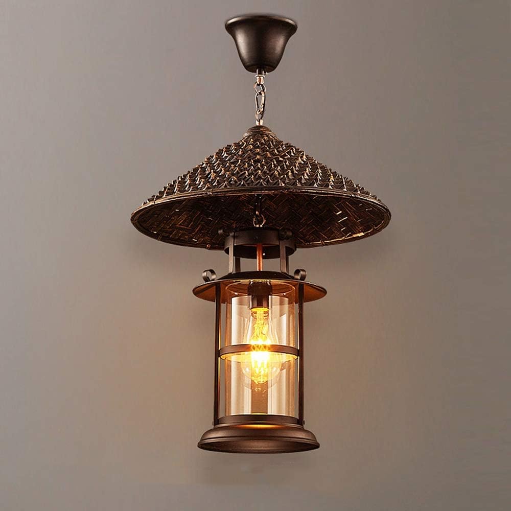 ZOOVQI Interior Lámpara Colgante De Araña La Vendimia Altura Ajustable