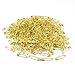 uxcell® Metal Fastening Safety Pins 18mm x 5mm 200 Pcs Gold Tone