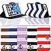 Towallmark(TM)For iPhone 6 Plus Stripes Anchor Rudder Wallet Flip Case