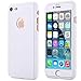iPhone 7 Case,AICase Ultra Thin Full Body Coverage Protection Soft PC [Dual Layer][Slim Fit] Case with Tempered Glass Screen Protector for iPhone 7 (White)