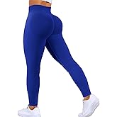 ASERAY Seamless Leggings Scrunch Butt Lifting Leggings for Women Gym Workout Legging for Women Tummy Control Yoga Pant