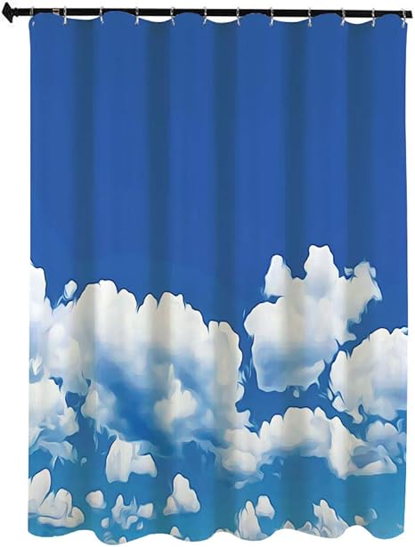 Amazon 空の装飾 シャワー カーテン おしゃれ かわいい 1 X 180cm 晴れた日の夏の自然の画像 浴室カーテン 洗面所 撥水 速乾 軽量 防水 防カビ 加工 フック付属 バスルーム カーテン シンプル バス用品 白青の空に浮かぶ雲 シャワーカーテン ホーム キッチン Amazon 空の装飾 シャワー カーテン おしゃれ かわいい 1 X 180cm 晴れた日の夏の自然の画像 浴室カーテン 洗面所 撥水 速乾 軽量 防水 防カビ 加工 フック付属 バスルーム カーテン シンプル バス用品 白青の空に浮かぶ雲 シャワーカーテン ホーム キッチン