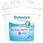 Doheny's Alkalinity Up | Pool Alkalinity Increaser | Raises Total Alkalinity &amp; pH | Water Balancer | Fast Acting | Reduces Corrosion | Proudly Made in USA | 25 lb