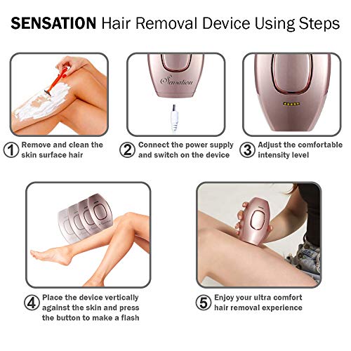 Ipl Hair Removal Portable At Home System Permanent Hair Removal