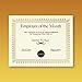 48 Pack Certificate Papers - Letter Size Blank Award Certificates Paper, Gold Foil Border Specialty Recognition Diploma Paper, Laser and Inkjet Printer Friendly, Gold, 8.5 x 11 Inches
