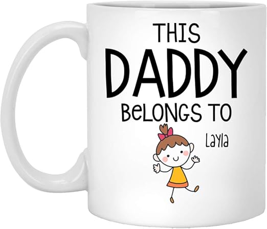 personalized father's day coffee mugs
