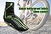 West Biking Men’s Neoprene Cycling Shoe Covers - Windproof Waterproof Warm Thermal Bike Overshoes Winter Protector Black Green, Black Red Xmas Gifts