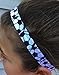 Infinity Collection Soccer Headbands for Girls Women Elastic Soccer Hairband Non-Slip Adjustable Football Headband Sports Hair Accessories, 3pc Set