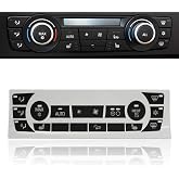 Mactoom AC Climate Control Button Repair Stickers Compatible with BMW 3 Series 2006-2011 E90 E91 E92 Replacement Decal Stickers