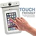 ⚡ [ PREMIUM QUALITY ] Universal Waterproof Phone Holder with ARM BAND, COMPASS & LANYARD - Best Water Proof, Dustproof Case for iPhone 12 Pro Max, 12 Mini, S21 Ultra, S20, OnePlus 8, 8 Pro, Pixel 5