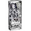 2012 MONSTER HIGH SKULL SHORES BLACK & WHITE FRANKIE STEIN DOLL