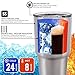 CHILLOUT LIFE 30oz Stainless Steel Tumbler with Lid - Double Wall Vacuum Insulated Large Travel Coffee Mug with Splash Proof Lid and Straw for Hot & Cold Drinks, Teal Tumbler, Pack of 1