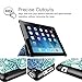 Fintie iPad 2/3/4 Case - Lightweight Slim Tri-Fold Smart Stand Cover Protector Supports Auto Wake/Sleep for iPad 4th Generation with Retina Display, iPad 3 & iPad 2 - Emerald Illusions